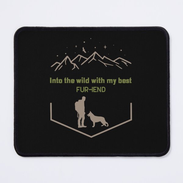 Item preview, Hiking With my Furry Friend Hiking mountains Dog adventure Best friend  designed and sold by OliveAndSnow.
