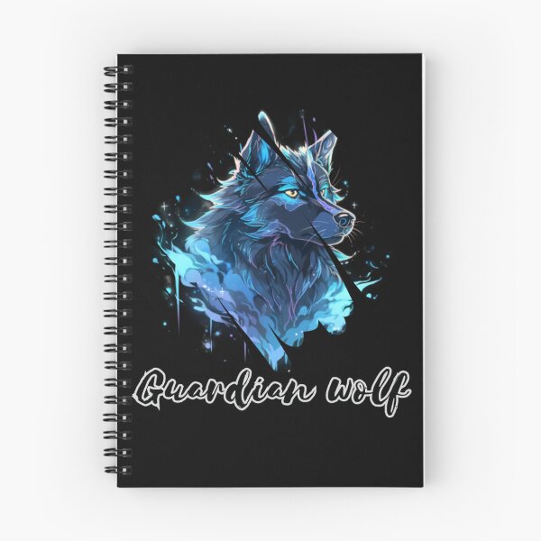 Item preview, Blue Wolfdog Watercolour Decor Pattern designed and sold by Sitred123.