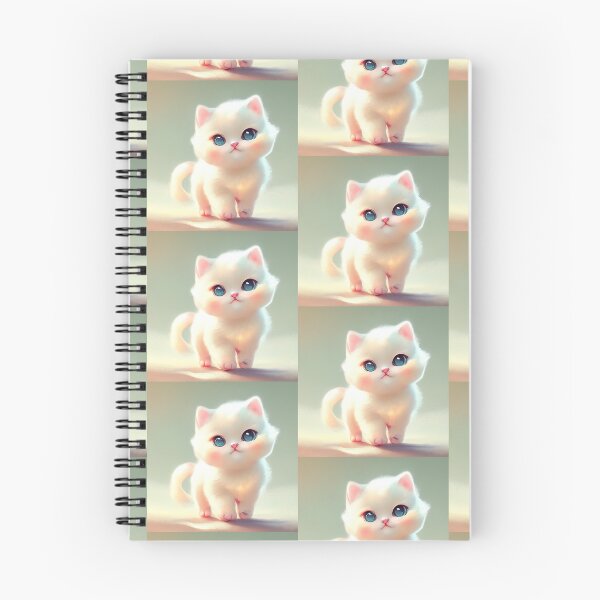 Item preview, No.59 3D Cute Cat seamless digital paper designed and sold by WGENESISDESIGN.