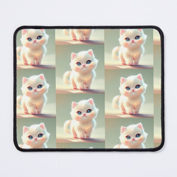 Item preview, No.59 3D Cute Cat seamless digital paper designed and sold by WGENESISDESIGN.