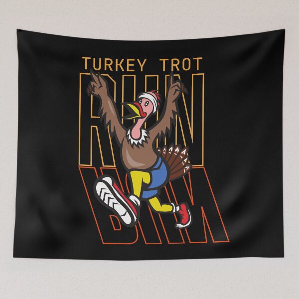 Item preview, RUN RUN thanksgiving turkey trot runner  designed and sold by VieBelieve.