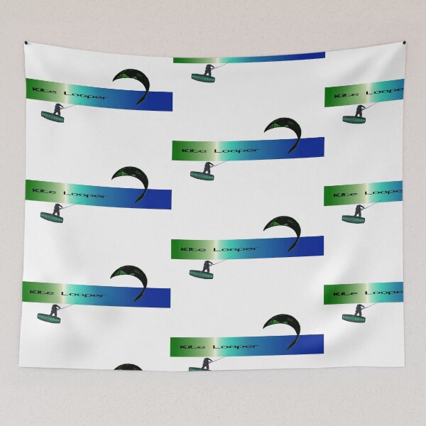 Item preview, Kite Looper Caribbean Blues designed and sold by PinRaf.