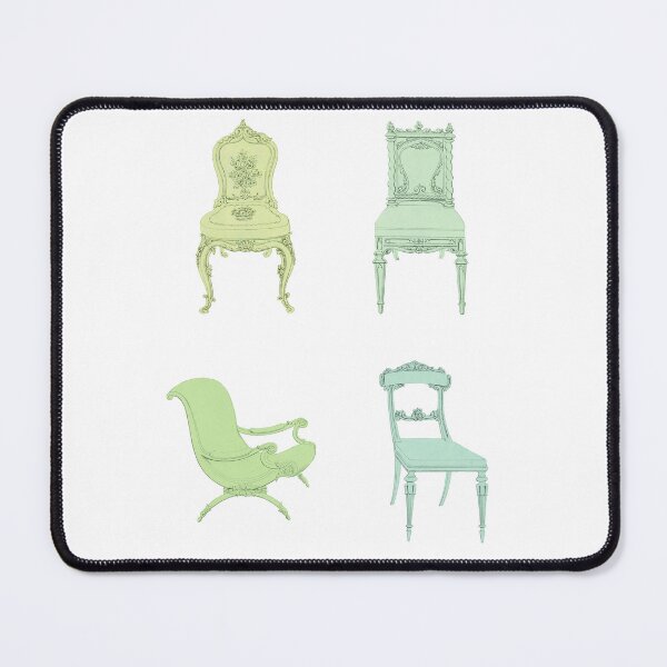 Item preview, Coquette Chairs Green Set designed and sold by MaryRose73744.