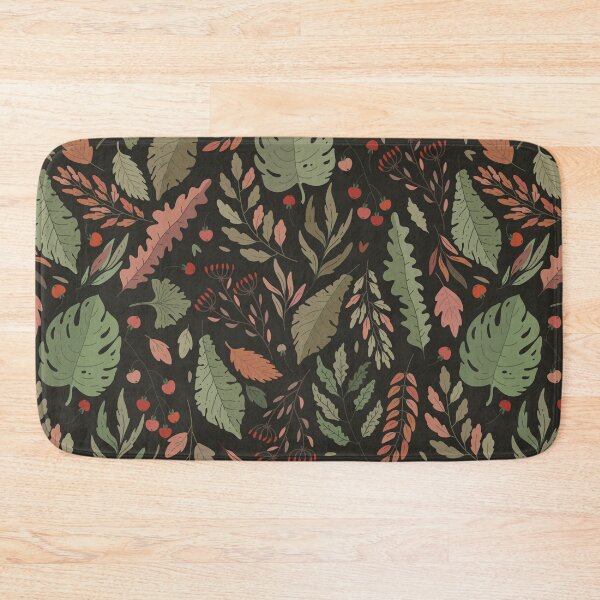 Item preview, Seamless pattern with wild plants. Herbs, leaves, berries designed and sold by Nattalu.