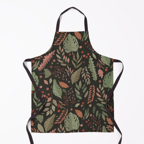 Item preview, Seamless pattern with wild plants. Herbs, leaves, berries designed and sold by Nattalu.