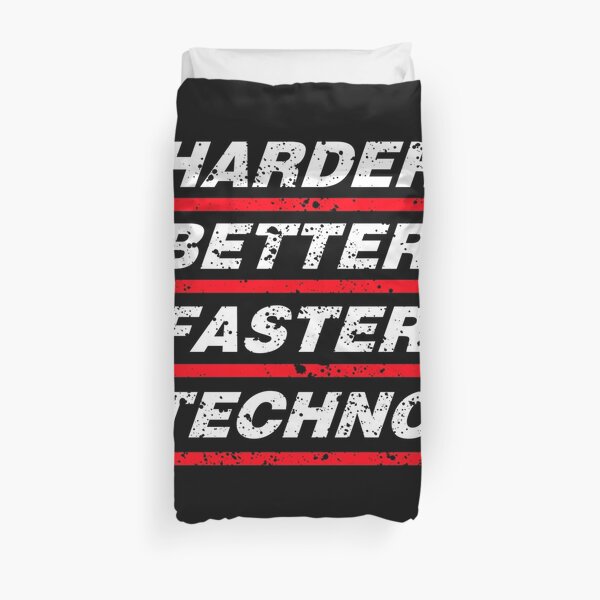 Harder Better Faster Techno #1 Bettbezug