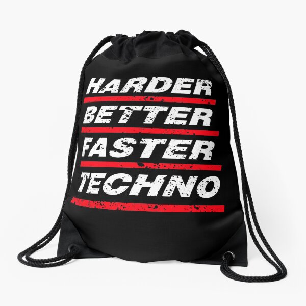 Harder Better Faster Techno #1 Turnbeutel