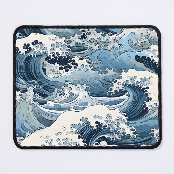Item preview, Harmony of the Waves: Japanese Traditional Patterns No.1 designed and sold by Laerguldir.