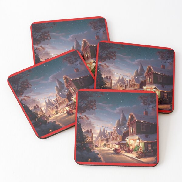 Item preview, Copia de Christmas Small Town 4 designed and sold by CrankyOldDude.