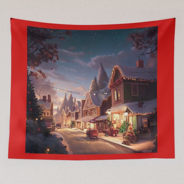 Item preview, Copy of Christmas Small Town 4 designed and sold by CrankyOldDude.