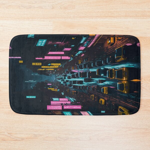 Item preview, Night City Illustration  designed and sold by VenZolic.