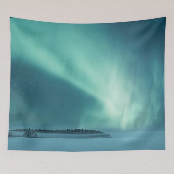 Item preview, Winter Night Landscape designed and sold by Juhku.