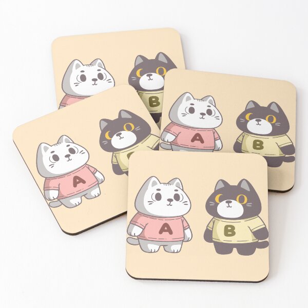 Item preview, A / B Testing Cats - UX Designer | Product Designer | UI Designer Stickers designed and sold by PoshPixel.