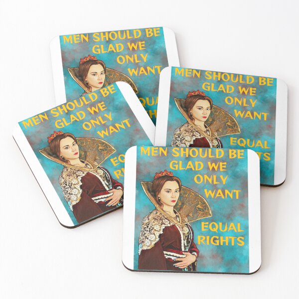 Item preview, Radical Feminist Queen - Men Should Be Glad We Only Want Equal Rights designed and sold by LethalPixieDust.