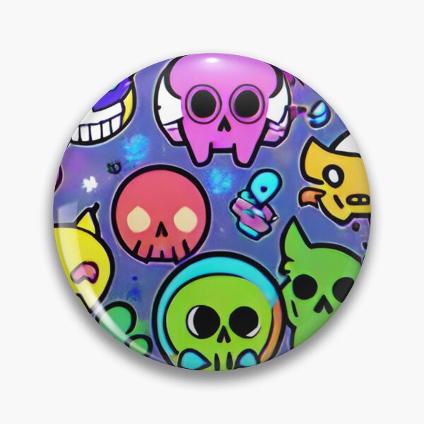 Item preview, alienlove 39 good mood lucky funny skull designed and sold by alienlove-8.