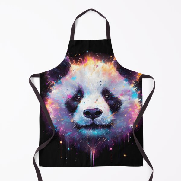 Item preview, Luminous Panda Constellations: Neon Nebula Dreams designed and sold by javaoverride.