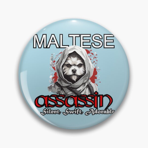 Item preview, Maltese Assassin designed and sold by YokujinDesign.