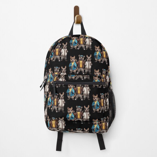 Item preview, hip hop style funny animals crew, gift, surprise designed and sold by etnia.
