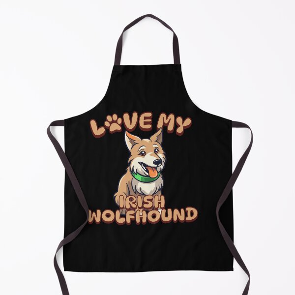 Item preview, Love my Irish Wolfhound Shirt designed and sold by RedDesignSyc.