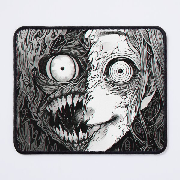 Item preview, Creepy manga monster Scary Eyes Horror Halloween Frightening designed and sold by The Deep Studio.