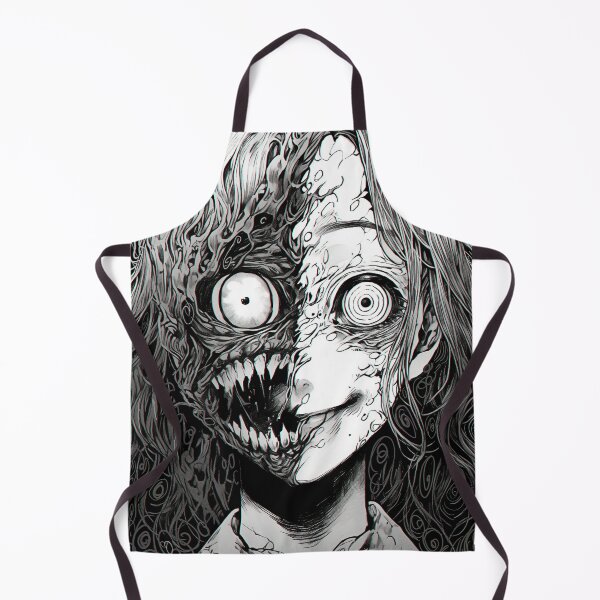 Item preview, Creepy manga monster Scary Eyes Horror Halloween Frightening designed and sold by The Deep Studio.