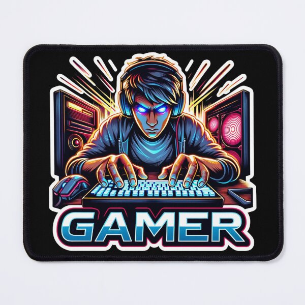 Item preview, Neon Nexus Gamer designed and sold by NeatSplash.