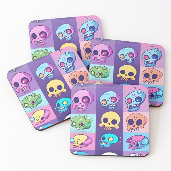 Item preview, alienlove 40 good mood lucky funny skull designed and sold by alienlove-8.
