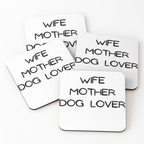 Item preview, Wife Mother Dog Lover - Show your life motto with pride designed and sold by dogloveware.