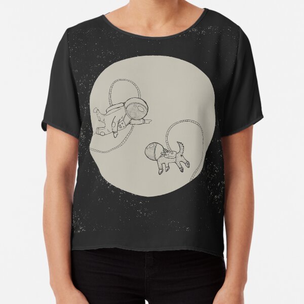 Come with me, I'll take you in a place Chiffon Top