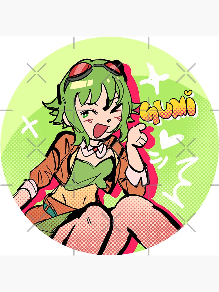 VOCALOID GUMI バッジ】GUMI VOCALOFANTASY ボカロ ジョブ 缶バッジ