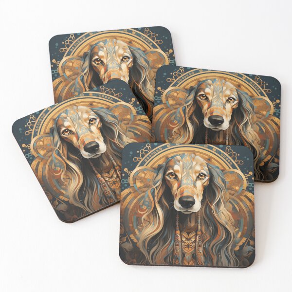 Item preview, A Persian-inspired saluki designed and sold by aghnadarragh.