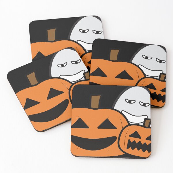 Item preview, Fantastic Two Pumpkins nad ghost for Halloween Night designed and sold by CCreationStore.