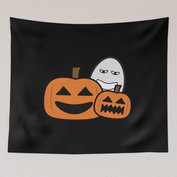 Item preview, Fantastic Two Pumpkins nad ghost for Halloween Night designed and sold by CCreationStore.