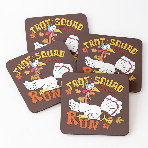 Item preview, Thanksgiving trot squad time to run Turkey Trot designed and sold by VieBelieve.