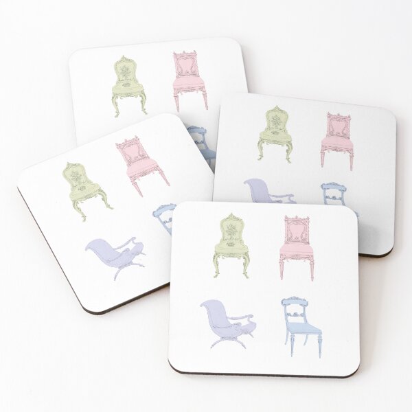 Item preview, Coquette Chairs Pink Set designed and sold by MaryRose73744.