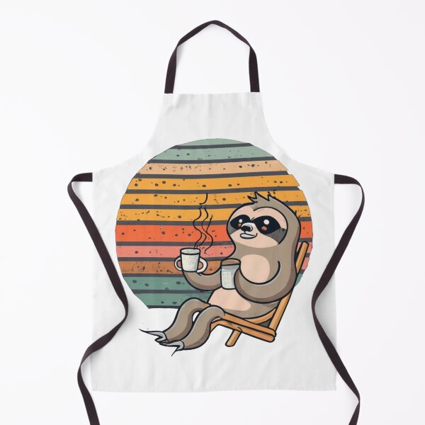 Item preview, Sloth drinking coffee designed and sold by PawelNature.
