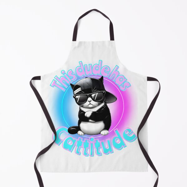 Item preview, This dude has cattitude designed and sold by Fr0mtheMachine.