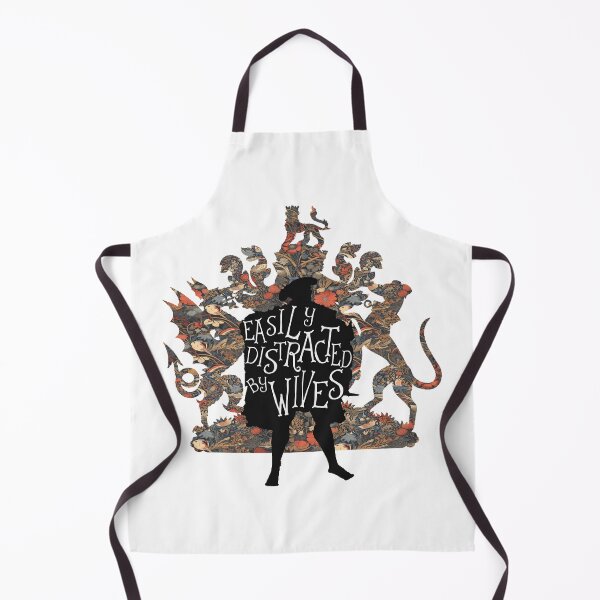 Item preview, Henry VIII - Easily Distracted by Wives _Tudor Coat of Arms version! designed and sold by stuinflipflops.