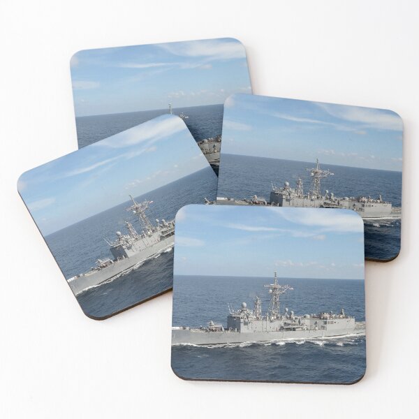 Item preview, STK109044M-USS Rodney M. Davis conducts a replenishment-at-sea. designed and sold by StocktrekImages.