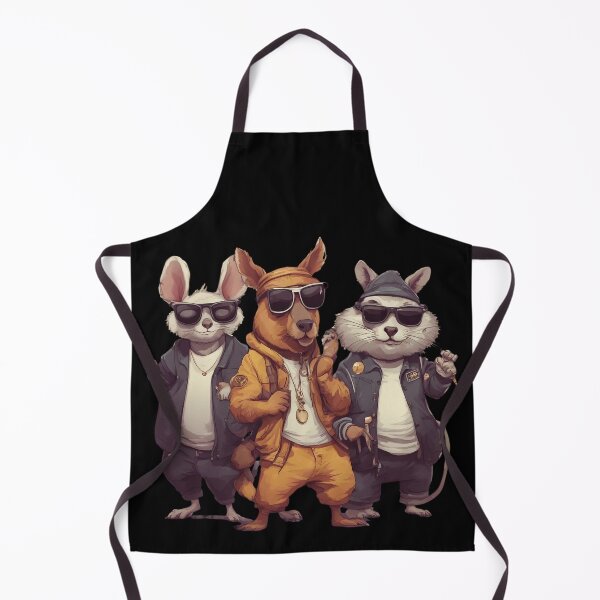 Item preview, hip hop style funny animals crew, gift, surprise designed and sold by etnia.