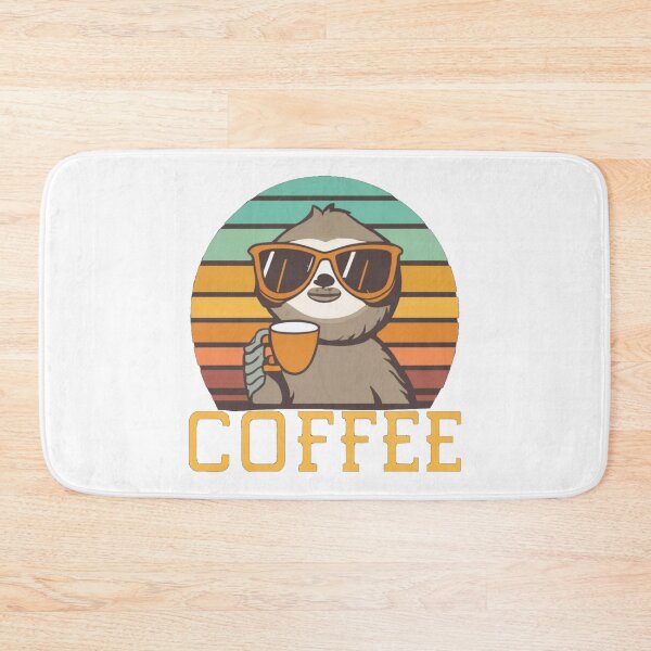 Item preview, Sloth drinking coffee designed and sold by PawelNature.