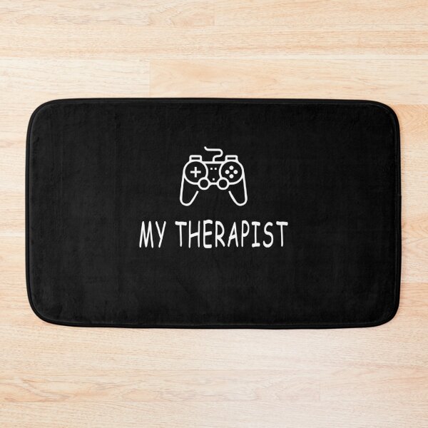 Item preview, Funny Gamer Quote Video Games, My Therapist love Video Games designed and sold by midodesign20.