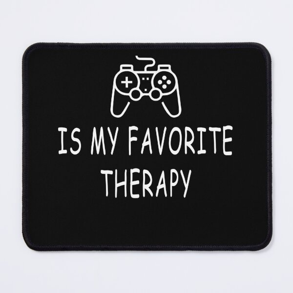 Item preview, Copy of Funny Gamer Quote Video Games, My Therapist love Video Games designed and sold by midodesign20.