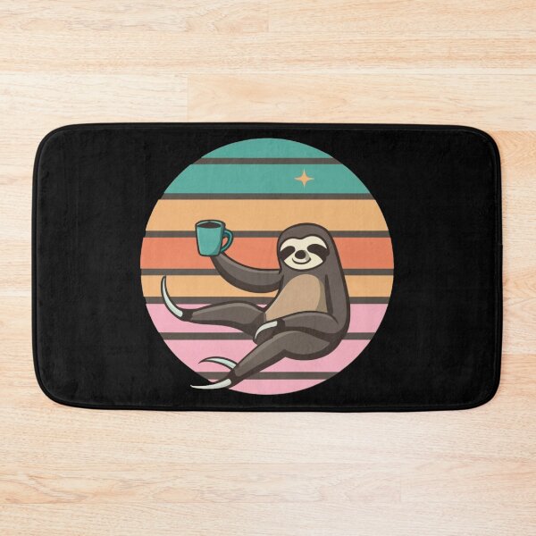 Item preview, Sloth drinking coffee designed and sold by PawelNature.