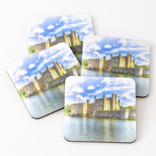 Item preview, Medieval English Castle Art designed and sold by Londonimages.