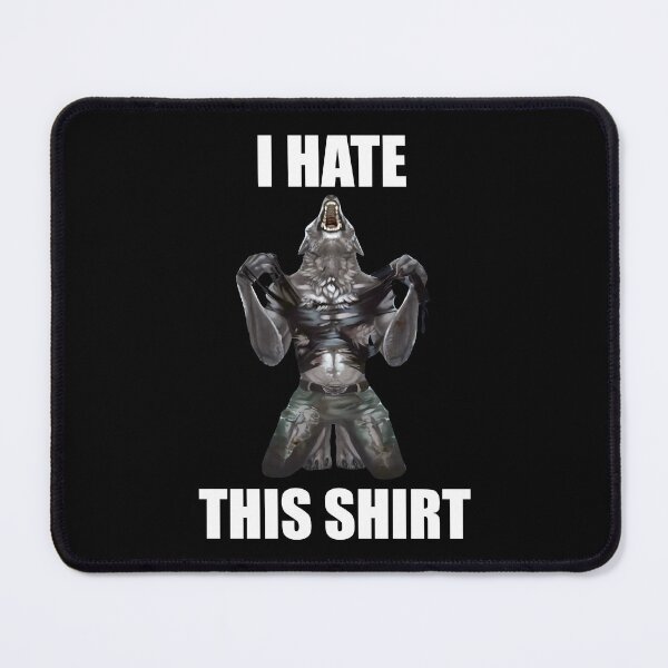 Item preview, Wolf Ripping Shirt Hate This Werewolf Meme designed and sold by fomodesigns.