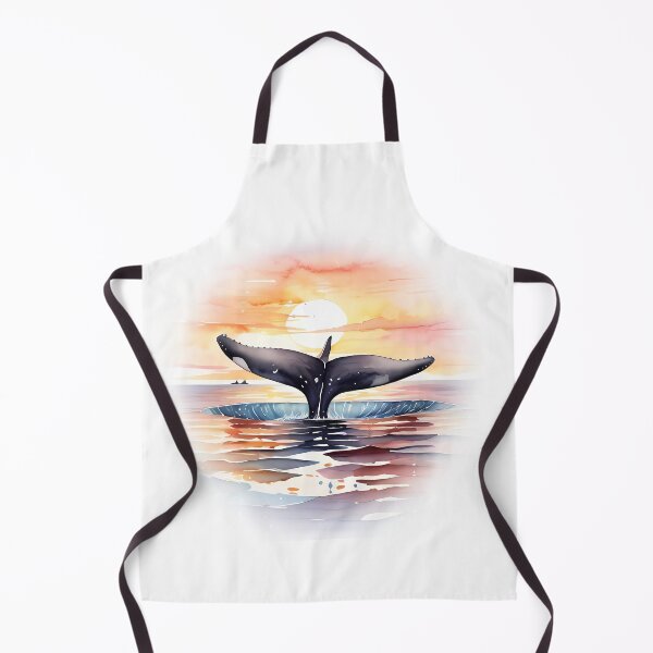 Item preview, Airbrush Whale Sunset Jumping Spray Paint Art designed and sold by lamp148.
