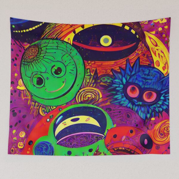 Item preview, alienlove 49 good mood lucky funny skull designed and sold by alienlove-8.