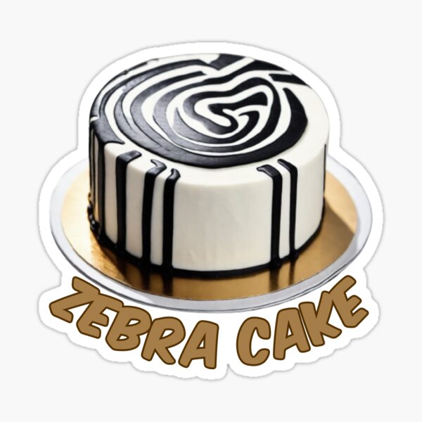 Zebra Design Cake In Gurgaon