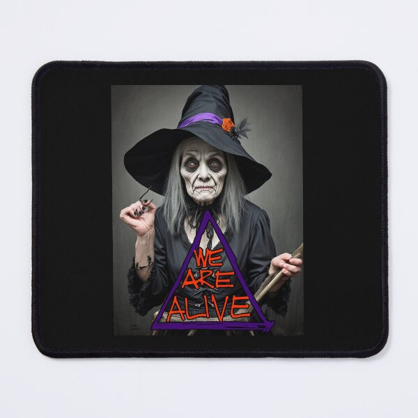 Item preview, We Are Alive; Witch; Halloween; designed and sold by StickerApe.